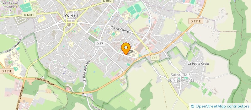 localisation de l'entreprise GALISE à YVETOT