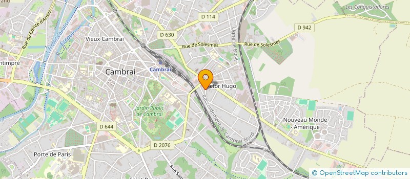 localisation de l'entreprise GALISM  CAMBRAI