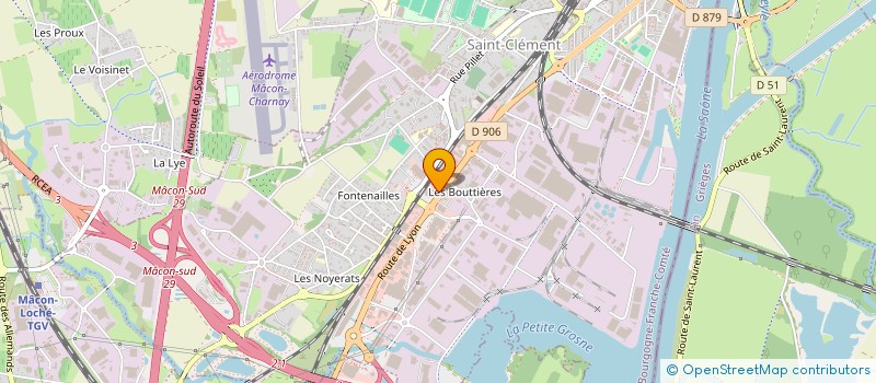 localisation de l'entreprise GALISTA  MACON