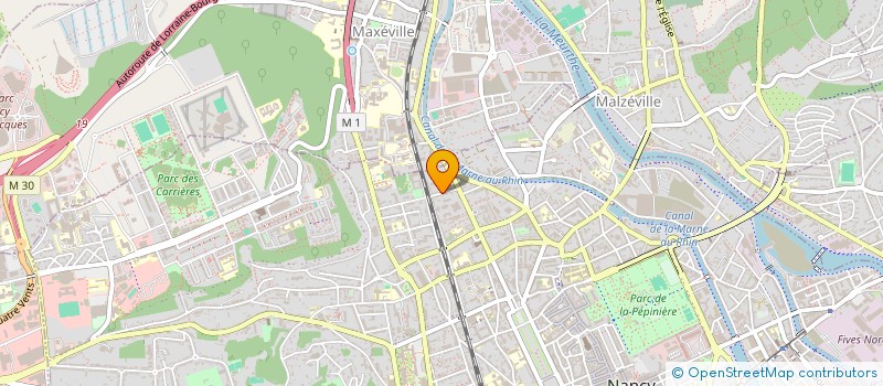 localisation de l'entreprise GALITOR FINANCE HOLDING  NANCY