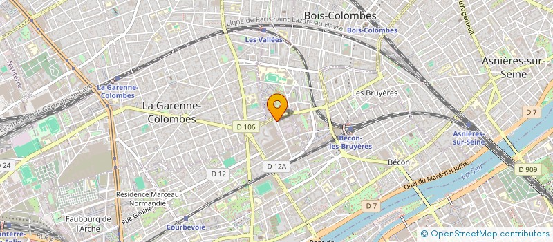 localisation de l'entreprise GALIUM FINANCE  COURBEVOIE