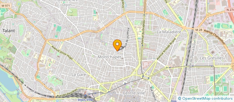 localisation de l'entreprise GALIUS à DIJON