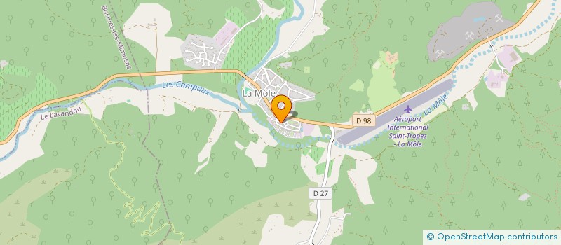 localisation de l'entreprise GALIXCO  LA MOLE