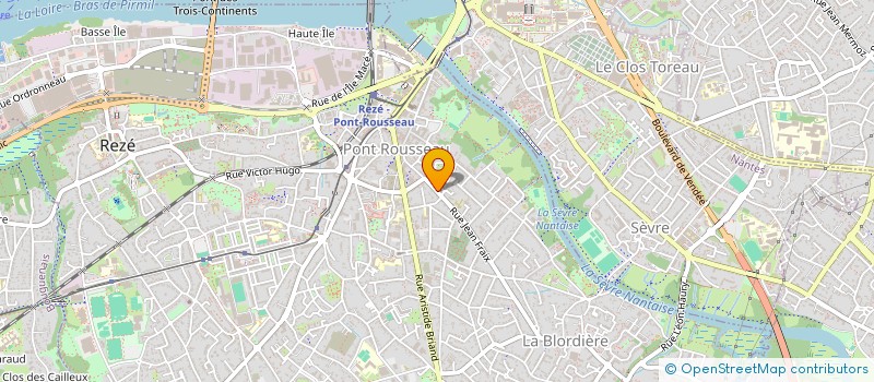 localisation de l'entreprise GALIXSY  REZE