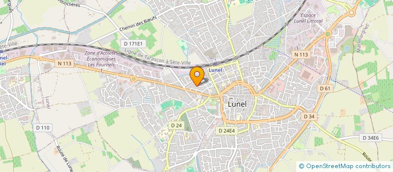 localisation de l'entreprise GALK SERVICES  SAINT-HILAIRE-DE-BRETHMAS