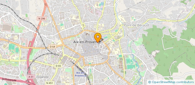 localisation de l'entreprise GALLAND J-P ET BOURLIER F à AIX-EN-PROVENCE