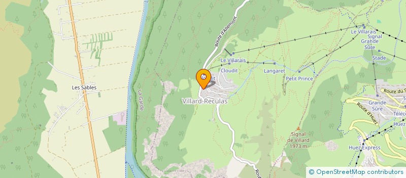 localisation de l'entreprise GALLANT REAL ESTATE  VILLARD-RECULAS