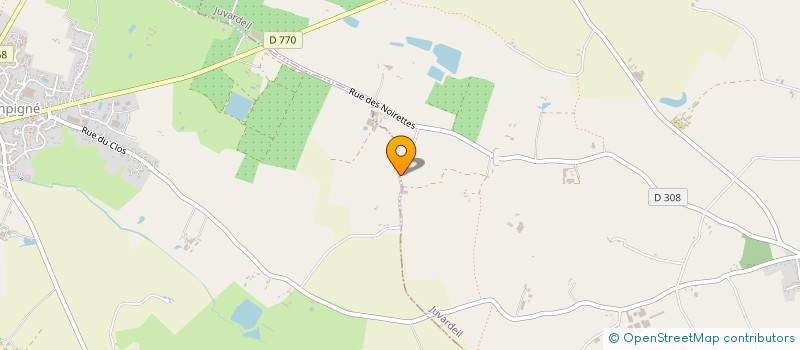 localisation de l'entreprise GALLARD INVEST  JUVARDEIL