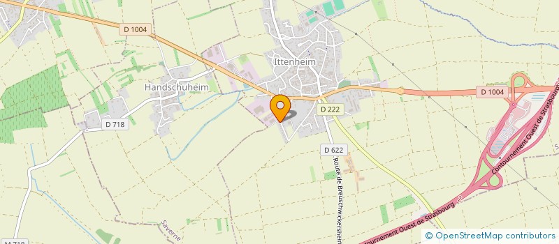 localisation de l'entreprise GALLARDO  STRASBOURG