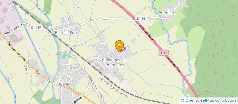 localisation de l'entreprise GALLAUZIAUX MICKAEL  LAMARCHE-SUR-SAONE