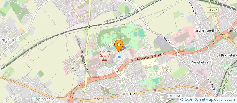 localisation de l'entreprise GALLE à LILLE