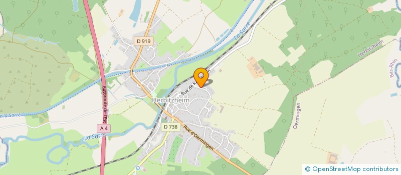 localisation de l'entreprise GALLE ET FILS  BURBACH