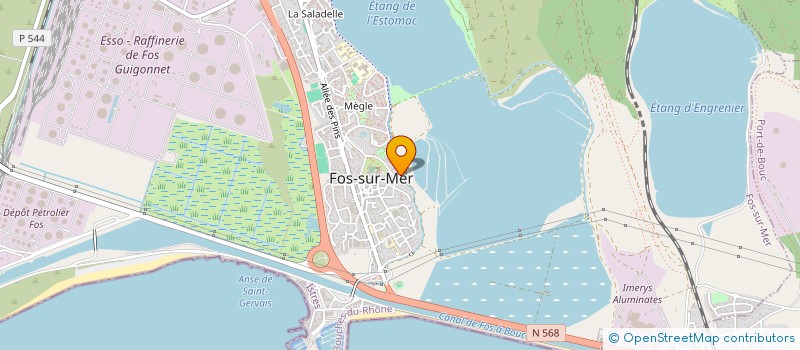 localisation de l'entreprise GALLEGO-DA COL  FOS-SUR-MER