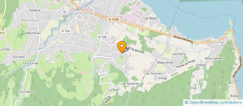 localisation de l'entreprise GALLEO  SAINT-JORIOZ