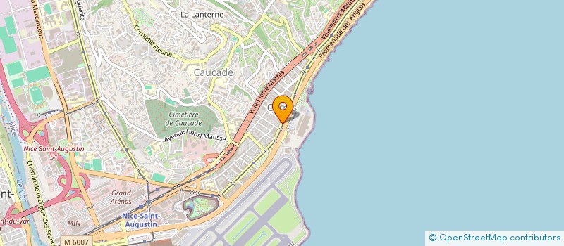 localisation de l'entreprise GALLEOS  NICE