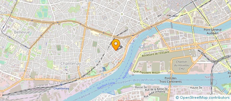 localisation de l'entreprise GALLERAND à NANTES