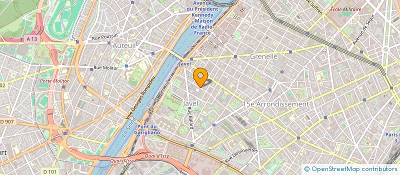 localisation de l'entreprise GALLERANDE  PARIS