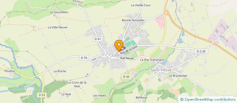 localisation de l'entreprise GALLERNE à LA MOTTE