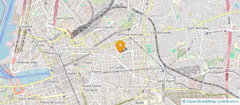 localisation de l'entreprise GALLET DE SANTERRE - ROBIN à MARSEILLE