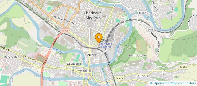 localisation de l'entreprise GALLET-REMY SOC à CHARLEVILLE-MEZIERES