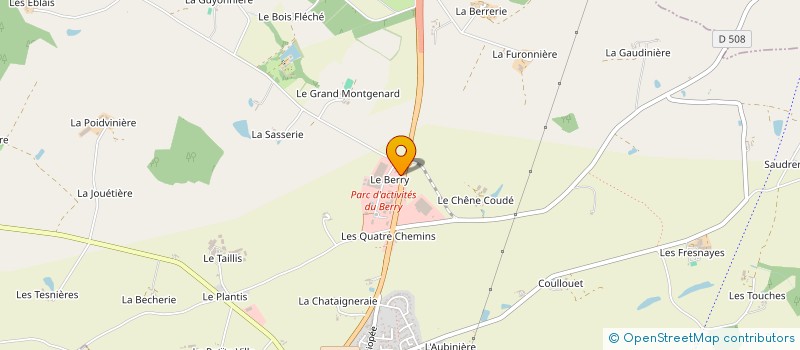 localisation de l'entreprise GALLI PAUQUEBAGUE  MARTIGNE-SUR-MAYENNE
