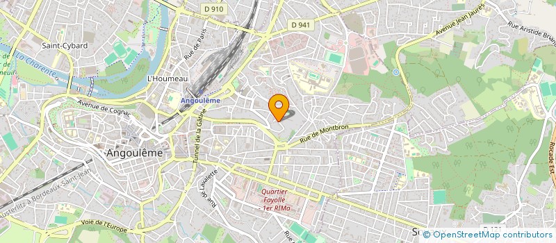 localisation de l'entreprise GALLI'PIGE à ANGOULEME