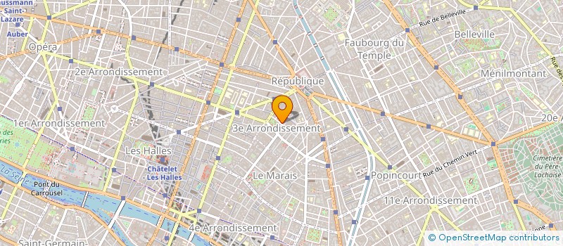 localisation de l'entreprise GALLIA BELGICA  PARIS