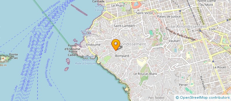localisation de l'entreprise GALLIA CONSULTING à MARSEILLE