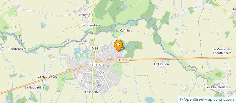 localisation de l'entreprise GALLIANCE FALLERON à FALLERON