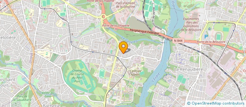 localisation de l'entreprise GALLIBERE à NANTES