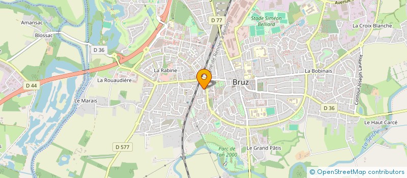 localisation de l'entreprise GALLIC à BRUZ