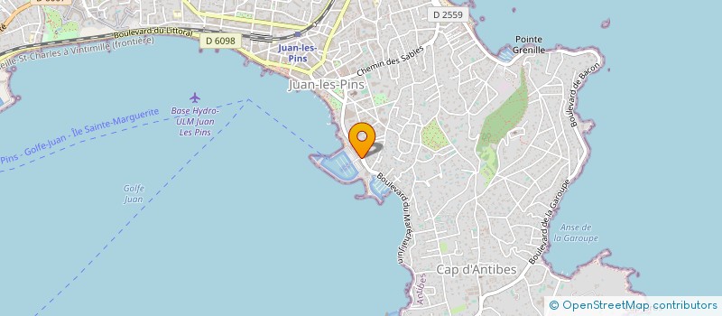 localisation de l'entreprise GALLICE PLAISANCE à ANTIBES