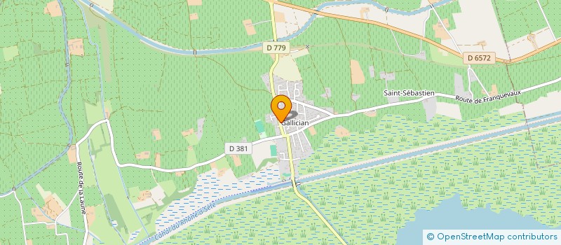 localisation de l'entreprise GALLICIAN SIGNATURE à VAUVERT