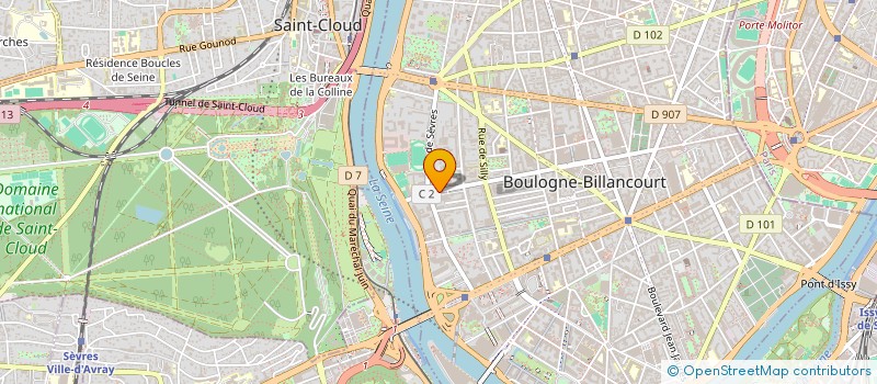 localisation de l'entreprise GALLIENI à BOULOGNE-BILLANCOURT