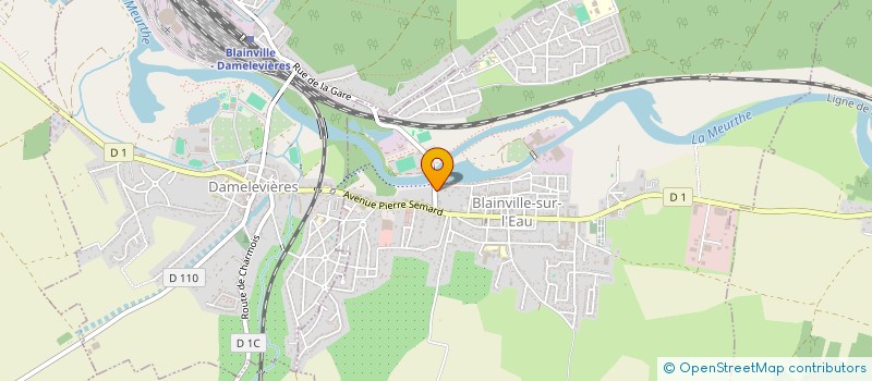 localisation de l'entreprise GALLIENI  BLAINVILLE-SUR-L'EAU