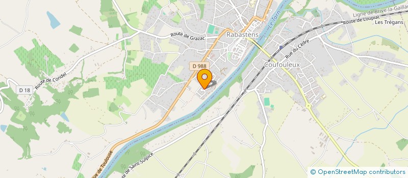 localisation de l'entreprise GALLIENI FAMILY  RABASTENS