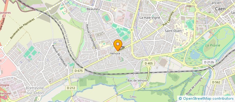 localisation de l'entreprise GALLIENI MICHEL à CAEN