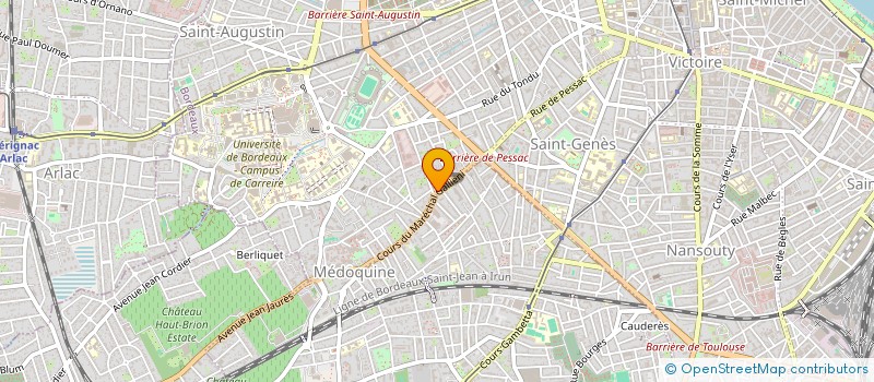 localisation de l'entreprise GALLIENI STOCKS GESTION à BORDEAUX