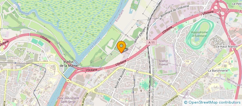 localisation de l'entreprise GALLIENNATIENZA à ANGERS