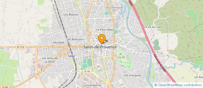 localisation de l'entreprise GALLIER à SALON-DE-PROVENCE