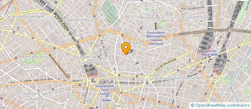 localisation de l'entreprise GALLIER ET ASSOCIES  PARIS