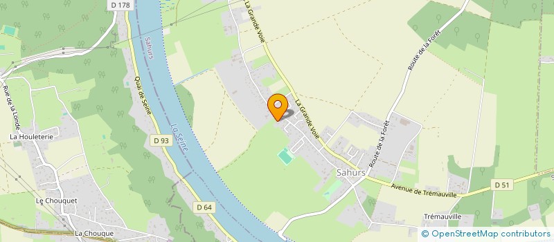 localisation de l'entreprise GALLIER ET G  SAHURS