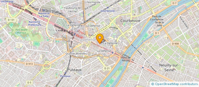 localisation de l'entreprise GALLIKA COROLLES à COURBEVOIE