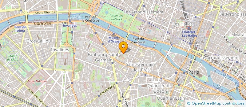 localisation de l'entreprise GALLIMARD LOISIRS à PARIS