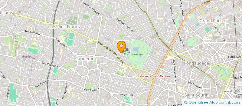 localisation de l'entreprise GALLIMONT  BORDEAUX