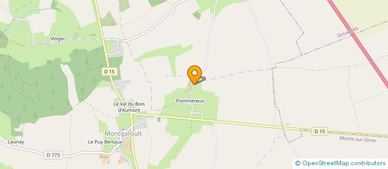 localisation de l'entreprise GALLINAGO à MONTS-SUR-ORNE