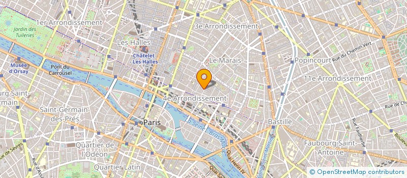 localisation de l'entreprise GALLINULE  PARIS