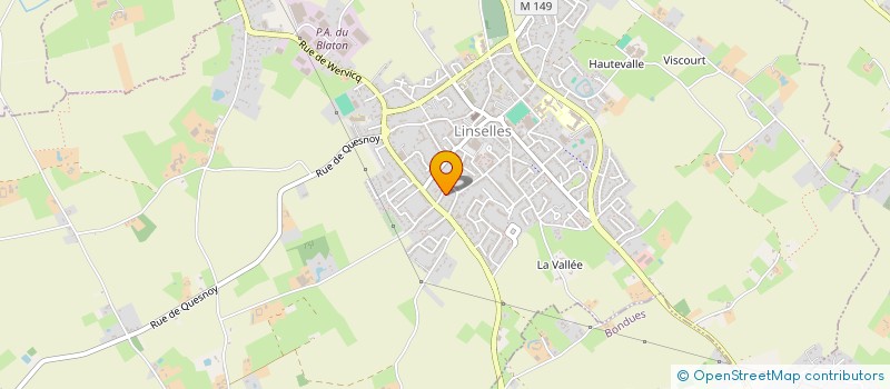 localisation de l'entreprise GALLIOT SERVICES à LINSELLES