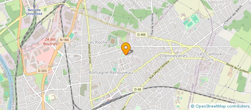 localisation de l'entreprise GALLIOT SUR SEINE  CONFLANS-SAINTE-HONORINE