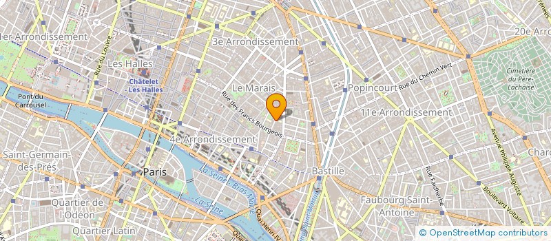 localisation de l'entreprise GALLO à PARIS